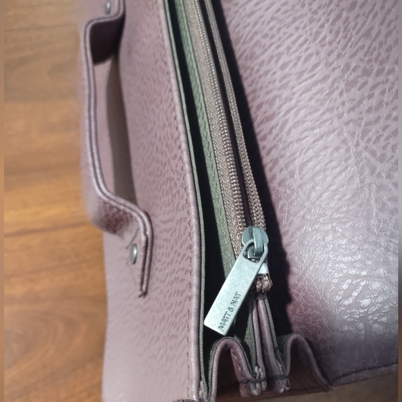 Matt & Nat Abiko Dwell Fig Clutch Handbag Vegan Purse - Picture 7 of 8